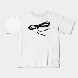 Guitar Patch Cord AMP Cable Kids T-Shirt